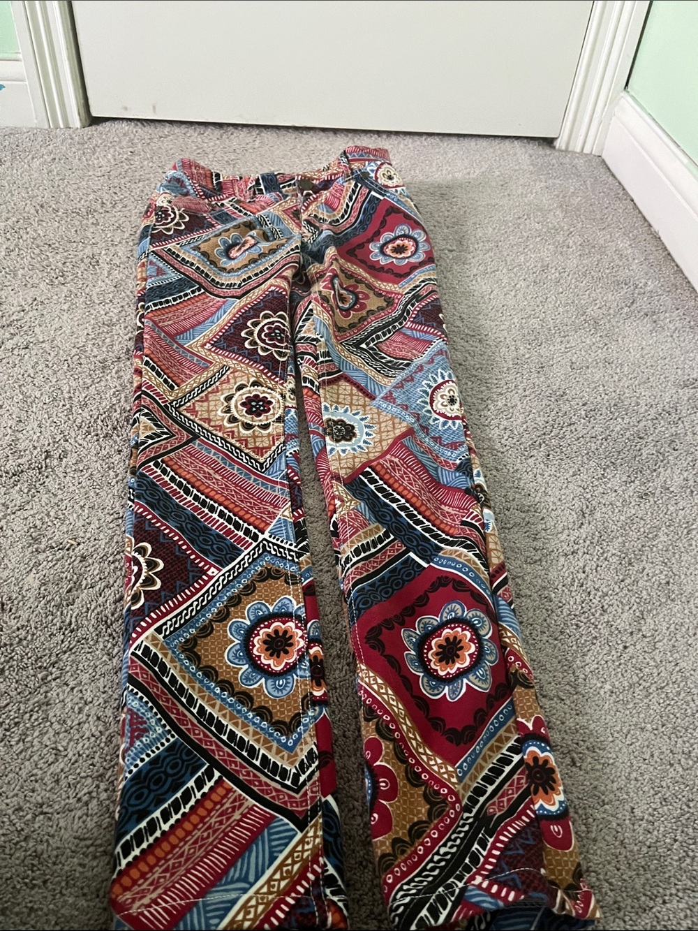 Straight leg women pants with stretch women’s size small